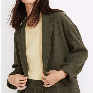 Diamond Jacquard Shaw Blazer